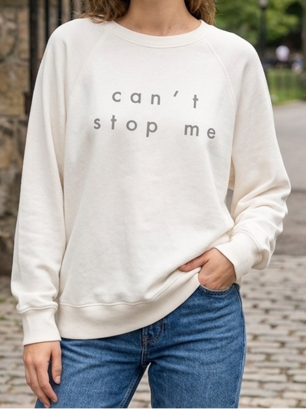 AERIE  "Can't Stop Me" Graphic Sweatshirt
